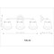Z-Lite Vaughn Vanity, 3-Light, 7.75 In.W x 22.5 In.L x 9.5 In.H, Luxe Gold/Matte Opal 735-3V-LG - alternate 8